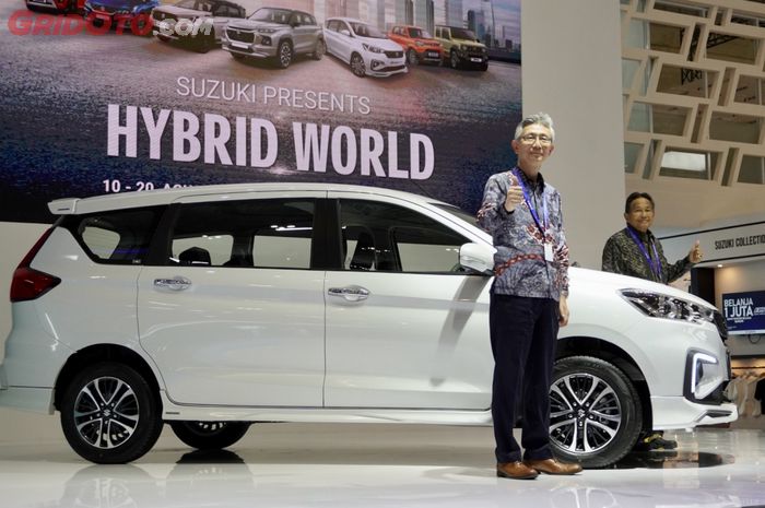 Sampai GIIAS 2023 Suzuki catat belasan ribu penjualan mobil hybrid.