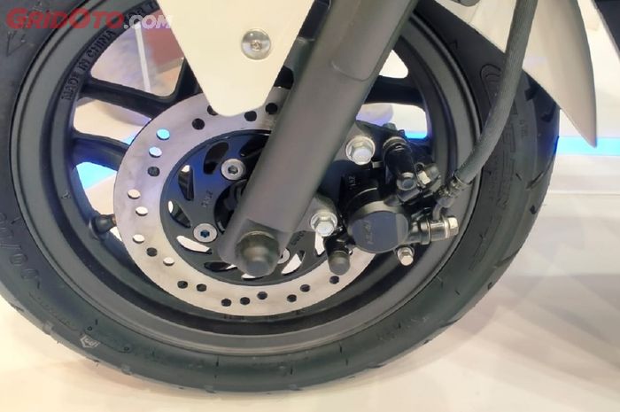 Ilustrasi kaliper rem di motor bekas