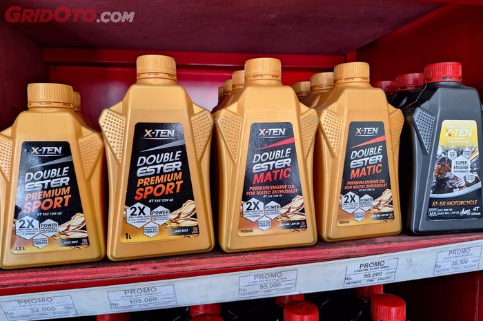 Segini usia pemakaian oli mesin X-Ten 