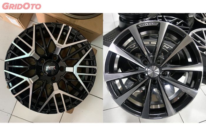 Dua pelek keren tapi bukan untuk Toyota Yaris lawan arah