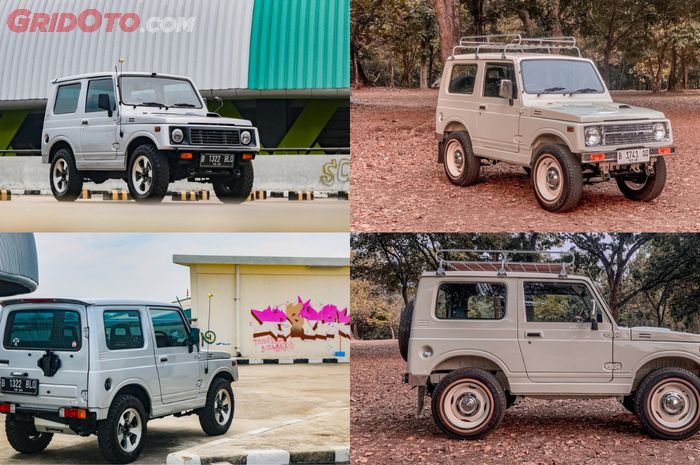 Dua modifikasi Suzuki Katana beda gaya tapi colok mesin yang sama