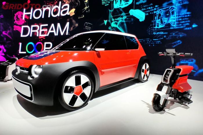 Honda SUSTAINA-C Concept&nbsp;yang tampil bareng motor mini konsep Pocket Concept