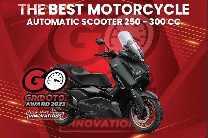 Yamaha XMAX Connected meraih Best Automatic Scooter 250-300 cc dari GridOto Award 2023