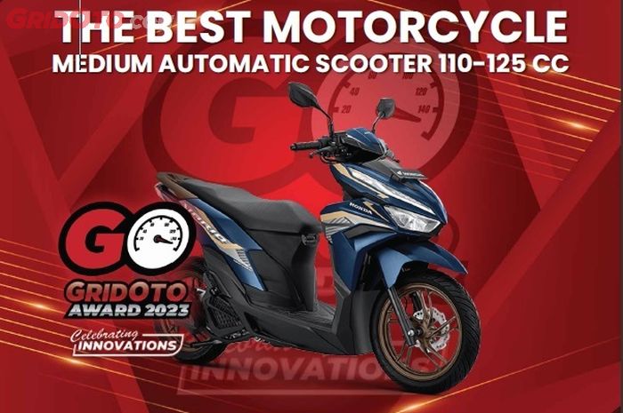 Honda Vario 125 meraih Best Medium Automatic Scooter 110-125 cc dari GridOto Award 2023