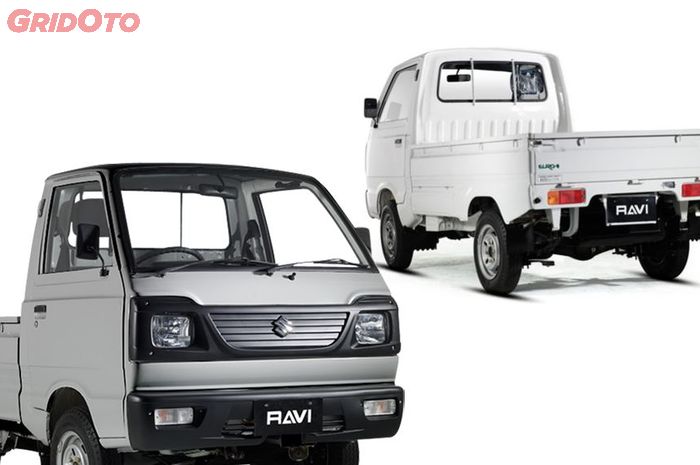 penampakan mobil baru saudara Suzuki Carry Pikap bernama Suzuki Ravi, dijual seharga Rp 102 jutaan