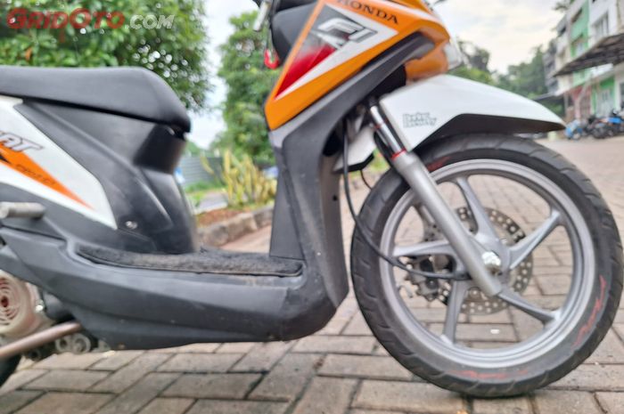 Lagi tren ceperin atau downsize sokbreker depan motor matic, apa tujuannya ? 