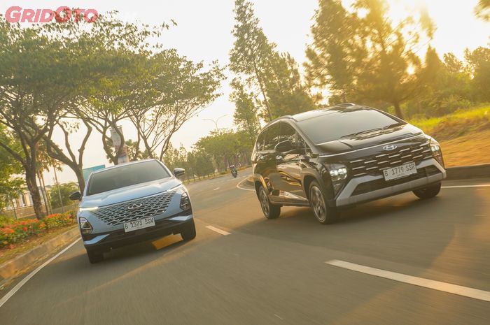 Hyundai Stargazer X dan Chery Omoda 5 Z.