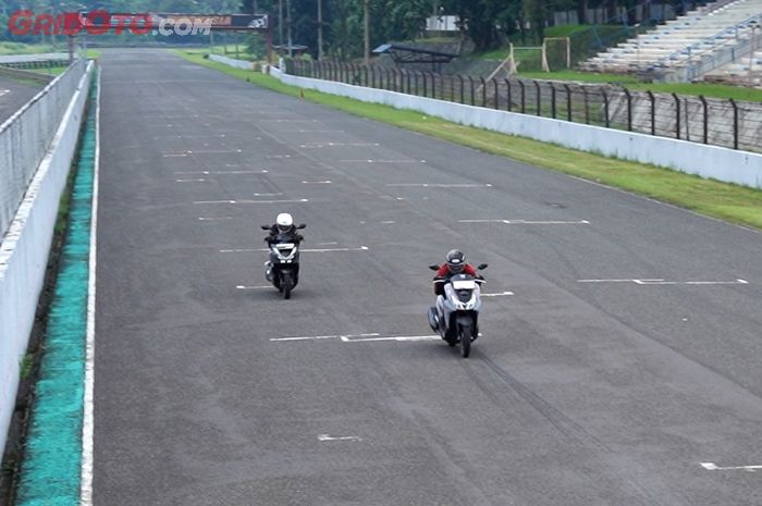 Drag Vario 160 vs Lexi LX 155, siapa lebih kencang?