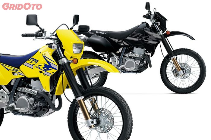 penampakan motor baru Suzuki DR-Z400S model year 2024, desainnya mirip trail jadul
