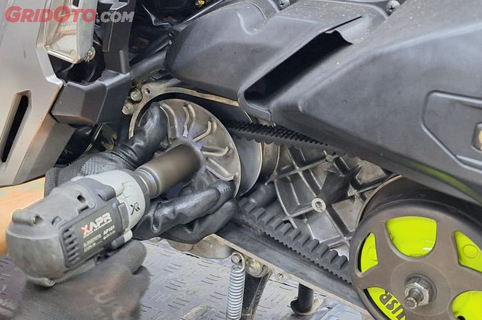 Ilustrasi CVT motor matic