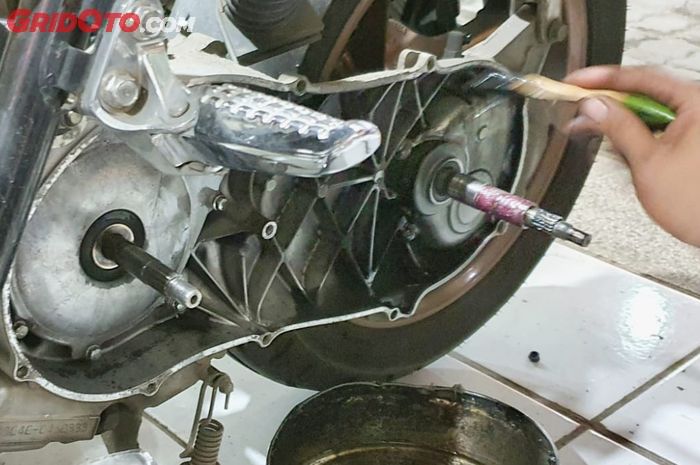 Ilustrasi CVT motor matic 