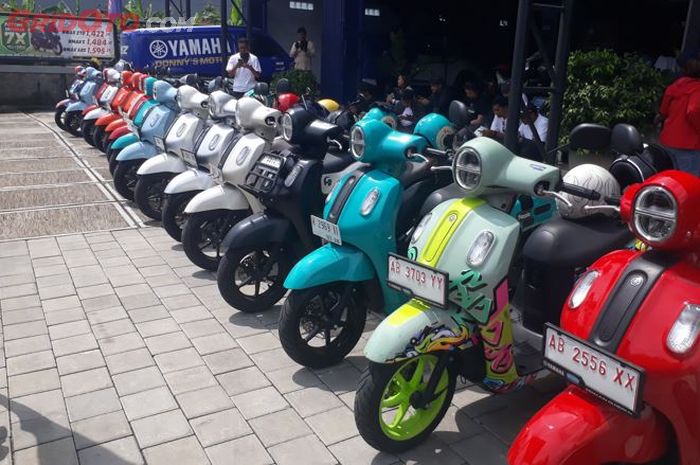 Yamaha Fazzio menjadi produk Classy Series yang diminati di area Yogyakarta