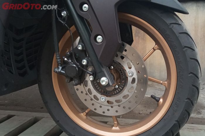 Ilustrasi rem ABS di motor bekas