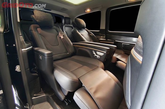 Jok mewah dan nyaman dari Mercedes-Benz V250 RSE Lombardi