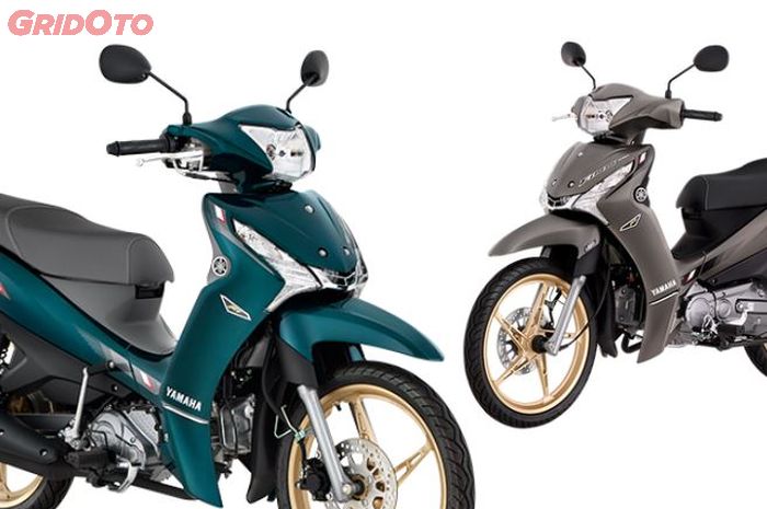 penampakan motor bebek baru Yamaha Finn 2024 yang iritnya tembus 96 km per liter, cocok buat harian