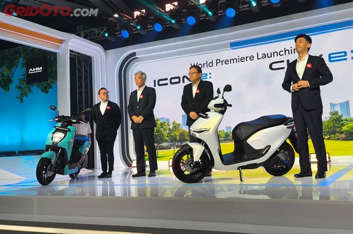 PT Astra Honda Motor (AHM) meluncurkan dua motor listrik baru yang akan dijual global