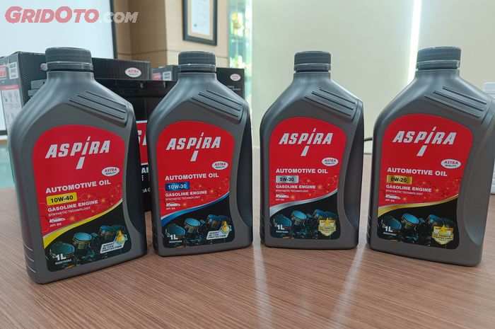 Pilihan oli mesin Aspira