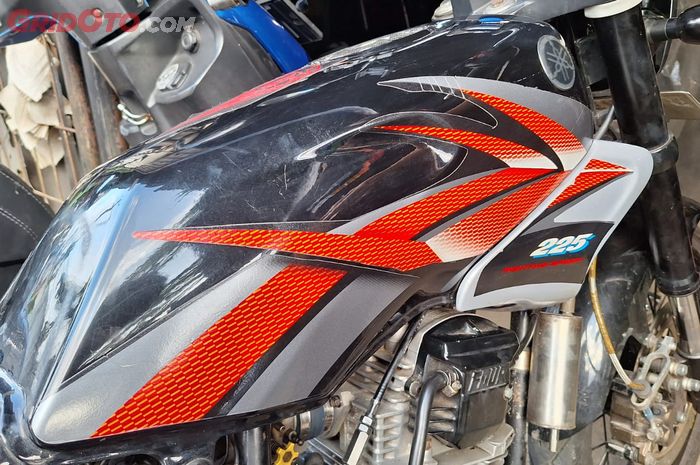 Yamaha Scorpio tangki kotak lengkap dengan striping kini sudah stop produksi