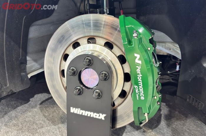 Kaliper 6 pot pada Hyundai IONIQ 5 N Drift King Edition