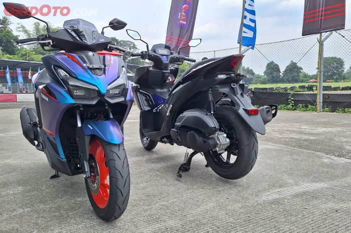 Sokbreker depan Yamaha Aerox Alpha bisa dipasang generasi sebelumnya ? 