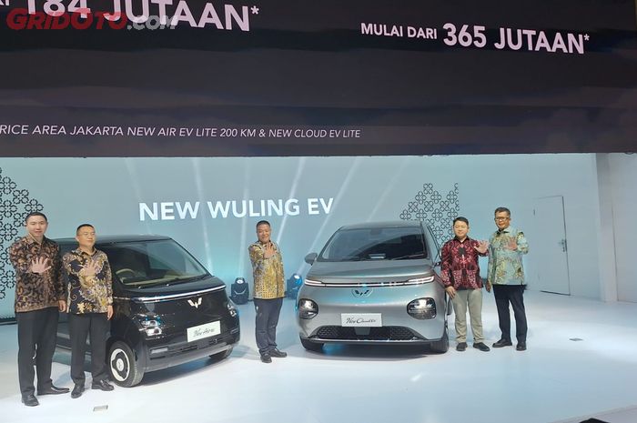 Dua Mobil listrik baru Wuling meluncur