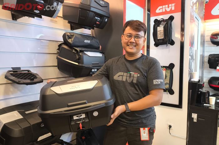 Alfian Nur Padilah, Business Development Manager GIVI Indonesia, NMAX cocok pakai box berkapasitas 40-45 liter
