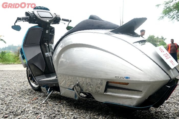 Bodi belakang CUV e: dirombak total