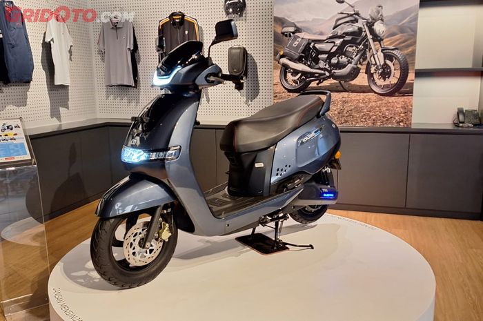 Jarak tempuh TVS iQube 2025 sejauh ini