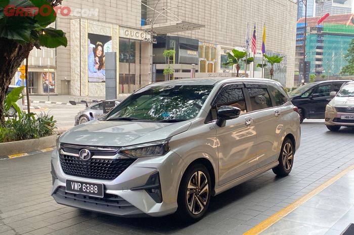 Perodua Alza AV di Malaysia.