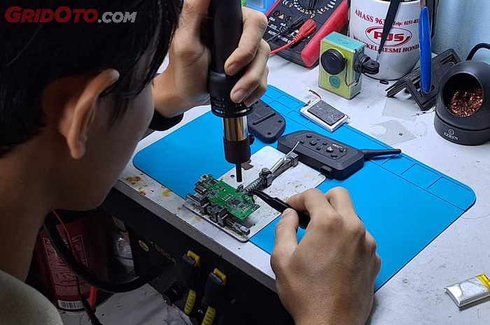 Workshop 27modmicproject layani servis intercom helm 