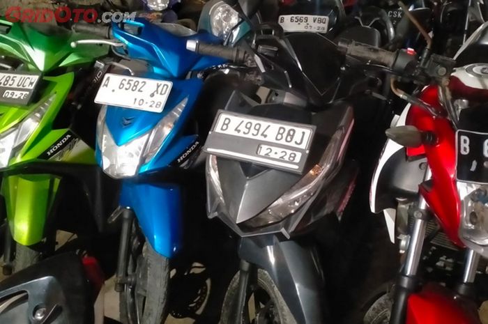 Motor bekas harga mulai Rp 5 jutaan
