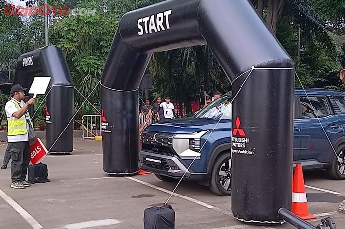 Jajal perdana Mitsubishi Destinator menjajal kontrol traksi