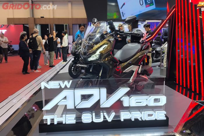 New Honda ADV 160 tampil perdana publik di IMOS 2025