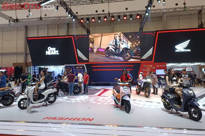 Eskpor motor Honda meningkat di tengah pasar domestik yang turun