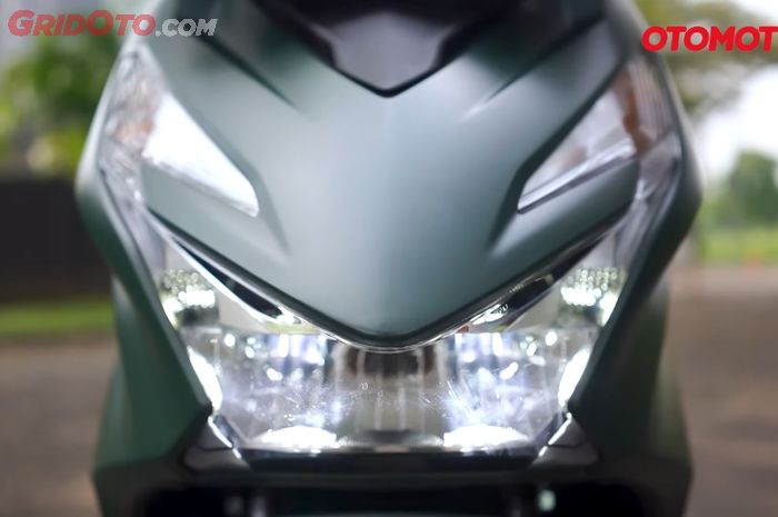 Headlamp BeAT pakai LED