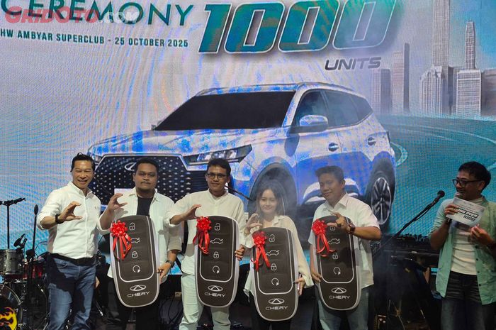 Chery Serahkan 1.000 Unit Tiggo Cross CSH dalam Ceremony Handover
