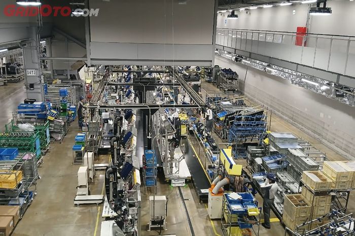 Otomatisasi tingkatkan prodktivitas di Kyoto Oyamazaki Plant