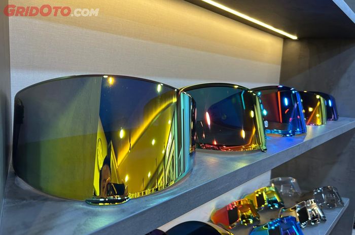 GMA Product Series tawarkan visor helm Arai RX-7X dengan merek Clean
