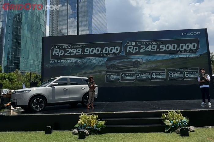 Mobil Listrik Jaecoo J5 EV Resmi Meluncur Hari Ini, Harganya Segini