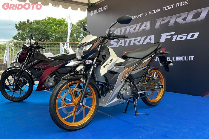 Suzuki targetkan Satria Pro dan F150 hingga ribuan unit per bulan