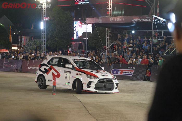 Tim Toyota Gazoo Racing Indonesia (TGRI) menggunakan New Agya GR Sport yang didukung oleh performa ban GT Radial