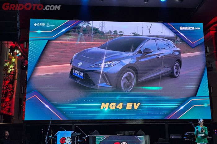 Keren, MG 4 EV Jadi The Most Stylish EV di GridOto Award 2025