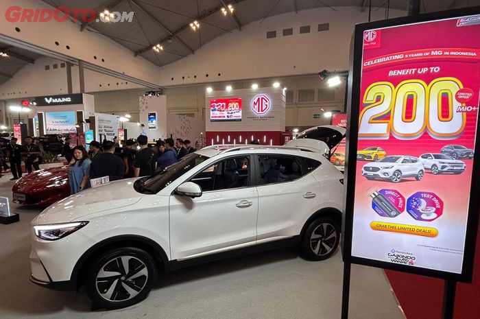 Morris Garages Motor Indonesia (MG) tawarkan banyak program pembelian di GJAW 2025