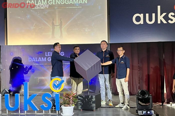 Peresmian AUKSI App, Jumat (12/12/2025).