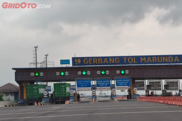 Ilustrasi gerbang tol