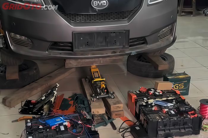 Bengkel Bekasi Bongkar Proses Restorasi Baterai Mobil Listrik, Ini Ceritanya