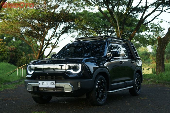 Tampang Depan BAIC BJ30 Hybrid AWD.