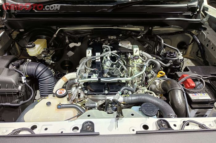 Ilustrasi mesin diesel Toyota Hilux Rangga