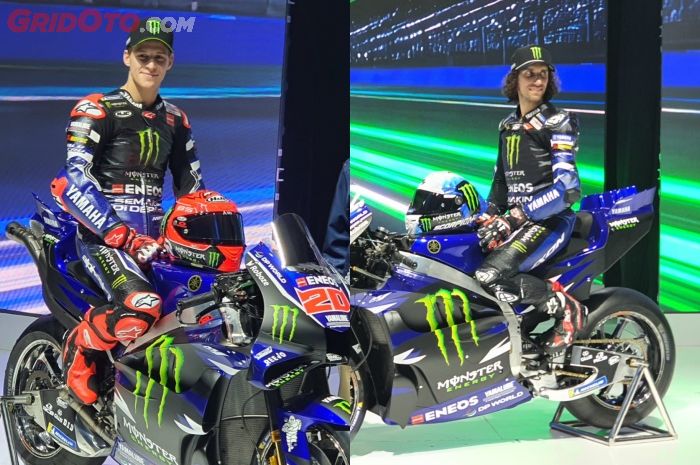 Komentar Fabio Quartararo dan Alex Rins soal YZR M1 V4