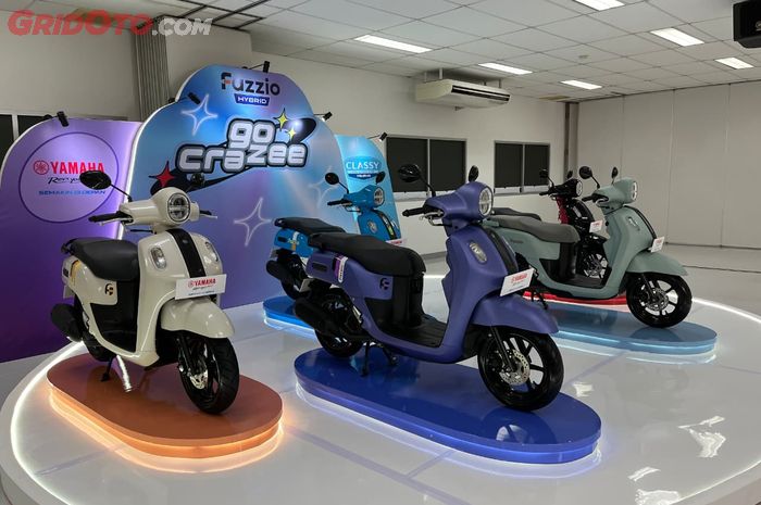 Deretan warna baru Yamaha Fazzio 2026